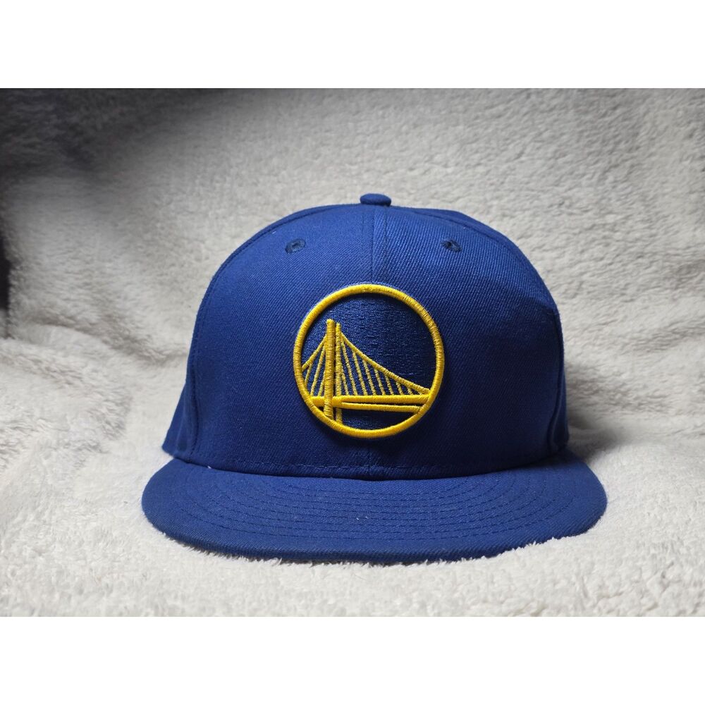 NBA Golden State Warriors Hat Snapback Blue Golden Gate Patch Logo New Era 9Fift